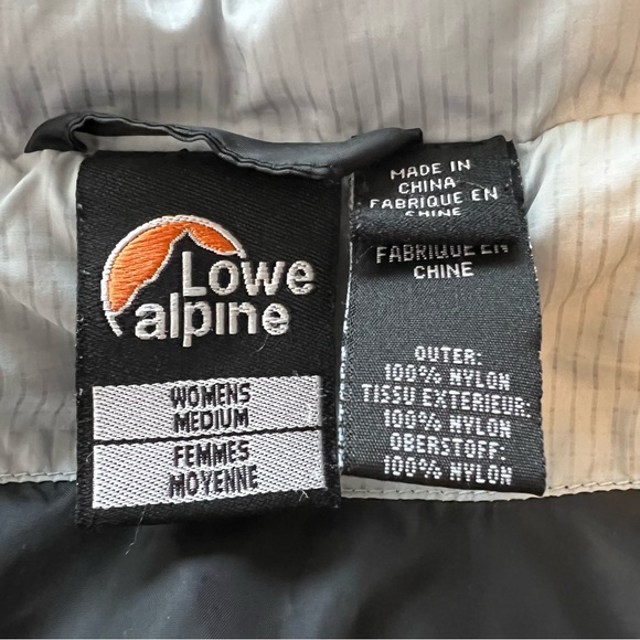 Lowe Alpine Down Feather Puffy Puffer Baby Blue Vest Size Medium EUC - Picture 2 of 14